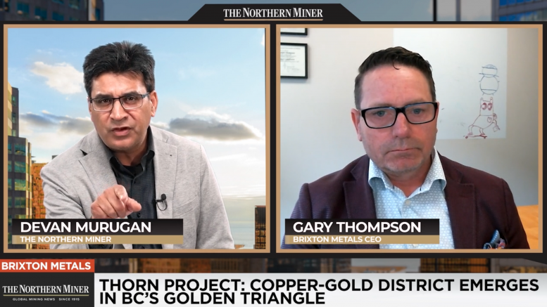 JV video: Brixton Metals drills new porphyry, gold targets at Thorn